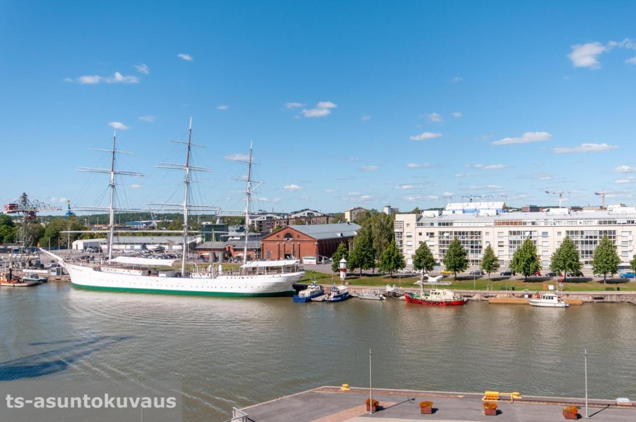 Apartament The Best View In Turku With Private Balcony, Sauna, Car Park Zewnętrze zdjęcie